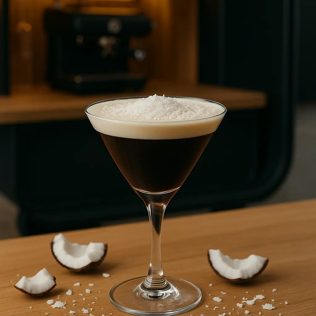 Coffee whit Coconut cream